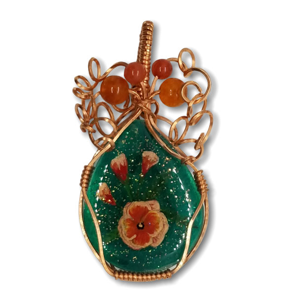 Thumbnail Image of SOLD California Poppies (Tear/Cop)