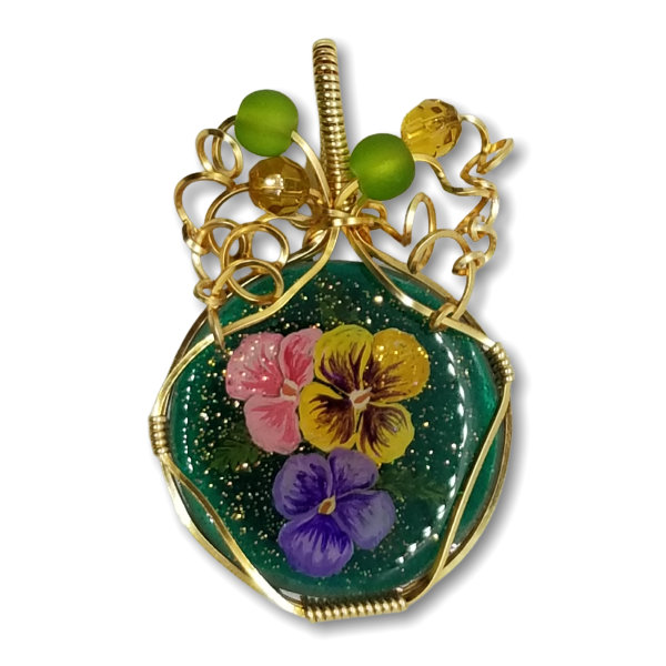 Thumbnail Image of Pansies (Rnd/Gold)